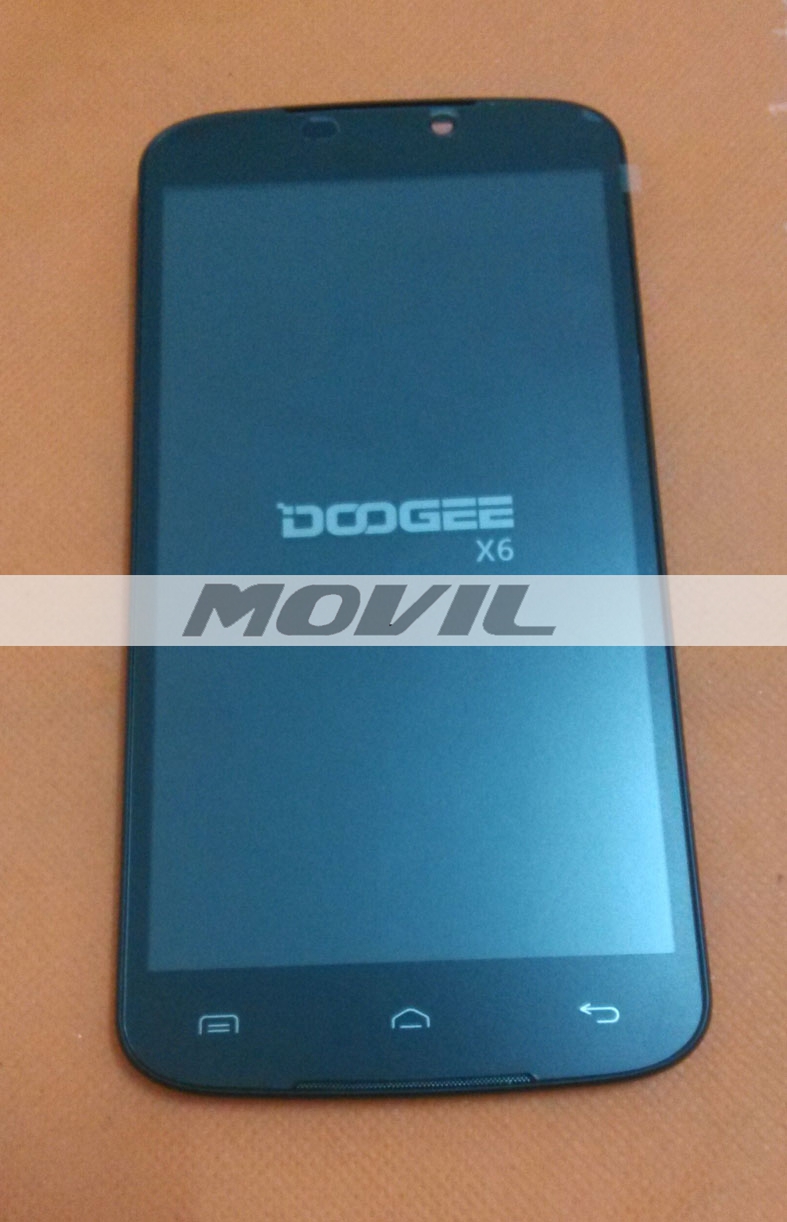 Original LCD Display +Digitizer Touch Screen Glass+ Frame for Doogee X6 MTK6580